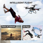 Portable Drone 6K HD Dual Camera FPV Quadcopter for Drone Fly & Drone Show