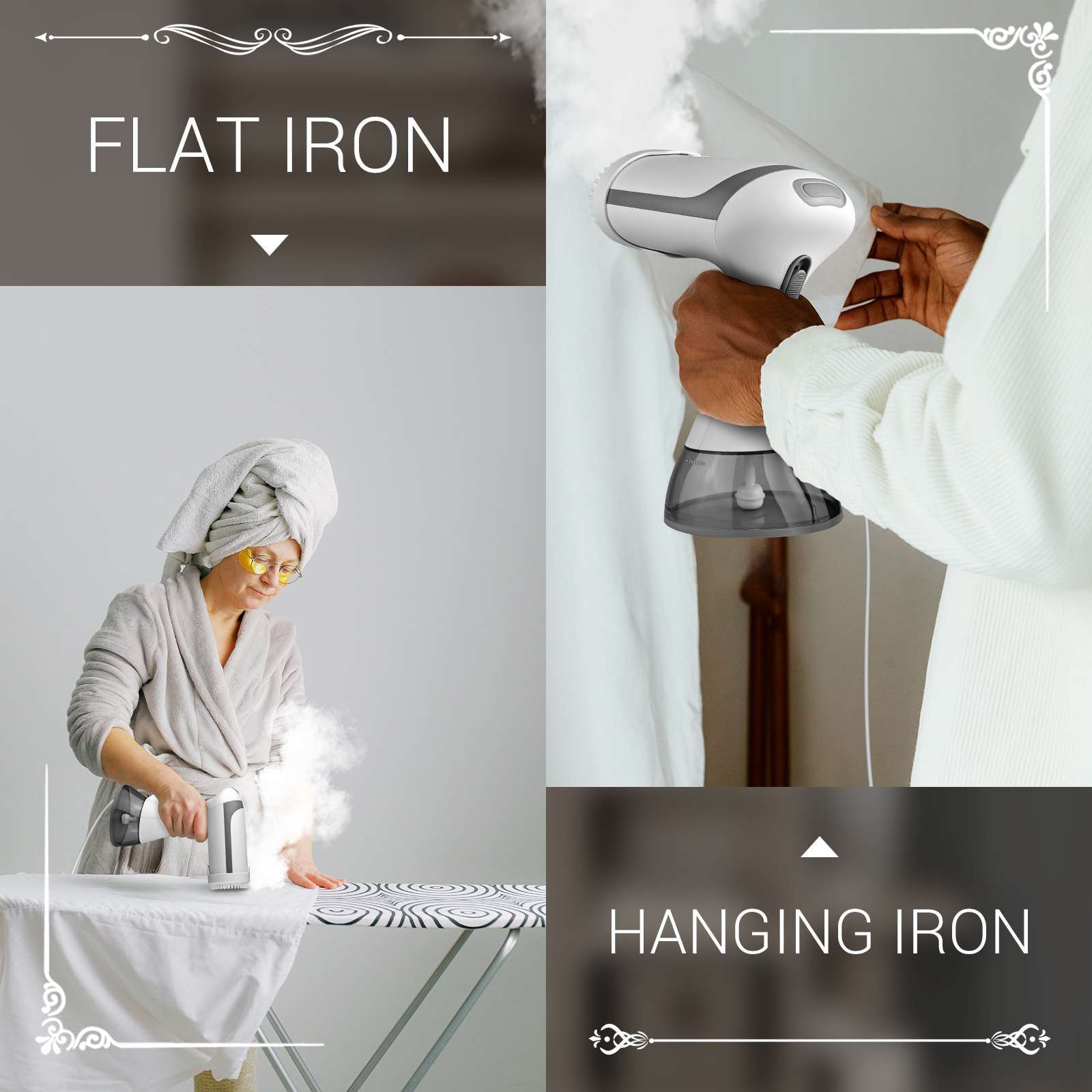 Clothes Steamer Compact and Efficient for Travel and Home Use