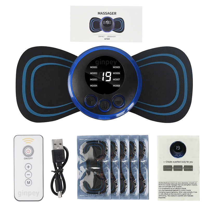 Mini Massage Patch Cervical Massager, Shoulder and Neck EMS massager