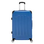 Three In One ABS Suitcase 20 Inches 24 Inches 28 Inches Blue