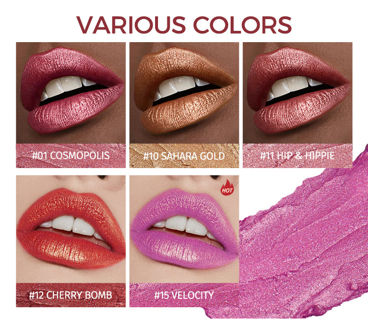 Lip Lipstick Lip Gloss Waterproof Long Lasting Matte Lipstick Glossy Women's Vegan Lipstick Secondary image
