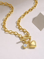 Meteor Wish - A Fashionable And Trendy Necklace Pendant 1-carat Moissanite S925 And Gold Plating