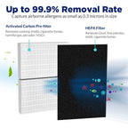 Honeywell HEPA Carbon Filter Replacement for HPA200 HPA250 Air Purifiers