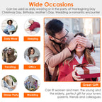 Wide occasions for 1Pc Women Winter Warm Scarf 74.8x25.6In, suitable for parties, daily wear, and special gifts.