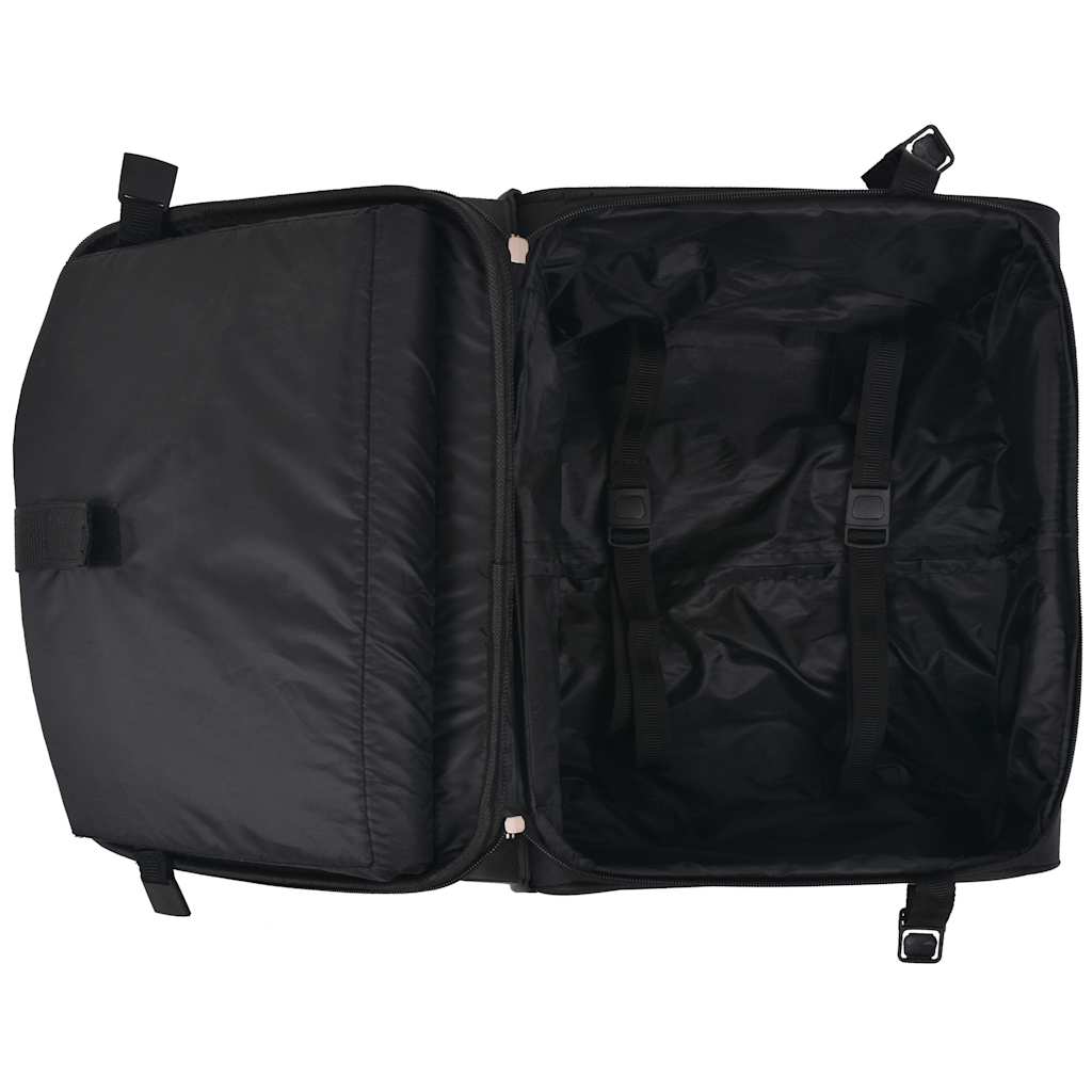 Pilot Trolley Black Water-Resistant Travel Case With Spacious Interior