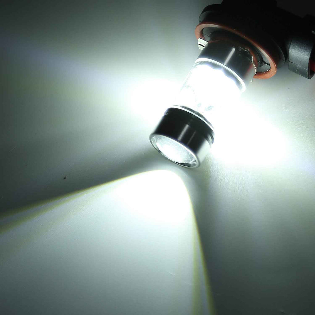H8 H9 H11 LED Fog DRL Light Bulbs 6000K White (2PCS)