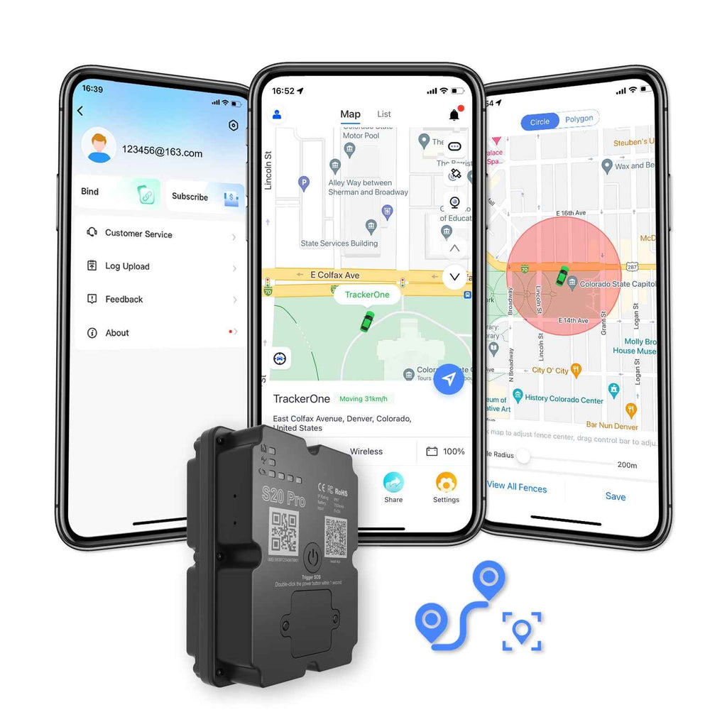 Long Battery 4G GPS Vehicle Tracker - Up To 30 Days Standby, Real-Time Tracking, Magnetic & Waterproof, Subscription Required