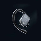Open-Ear Bluetooth Wireless Headphones with Ear Hooks and Built-in Mic, Sport & Fitness Headset with Carrying Case for Running, Workouts, and Active Lifestyles