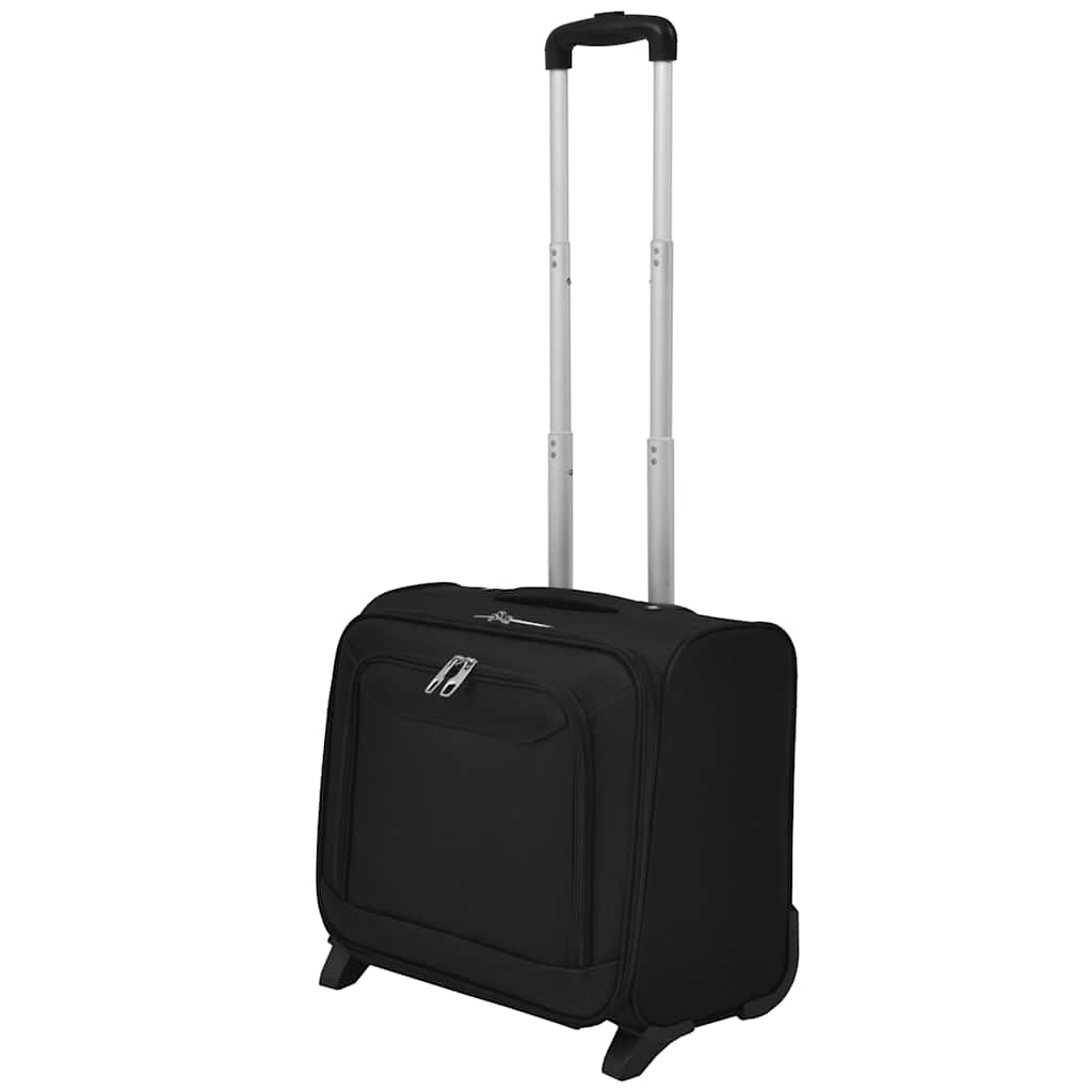 Pilot Trolley Black Water-Resistant Travel Case With Spacious Interior Secondary image