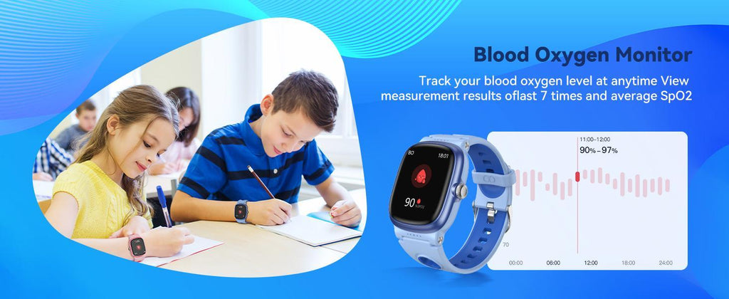 K1 Children's Smart Watch Compatible With iPhone And Android