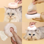 Pet Massage Hair Removal Comb Paw Shaped Grooming Brush For Dogs