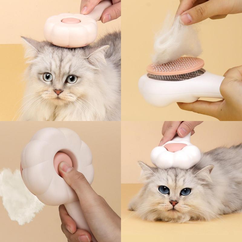 Pet Massage Hair Removal Comb Paw Shaped Grooming Brush For Dogs
