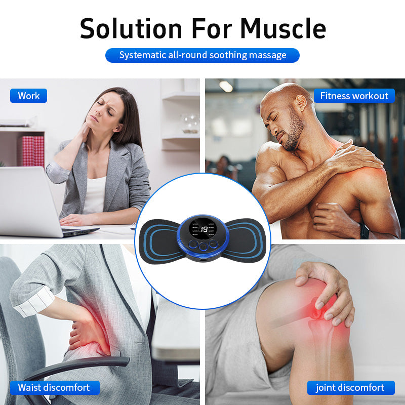 Mini Massage Patch Cervical Massager, Shoulder and Neck EMS massager