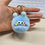 Cute Cartoon Plush Keychains Soft Fluffy Charms For Keys And Bags