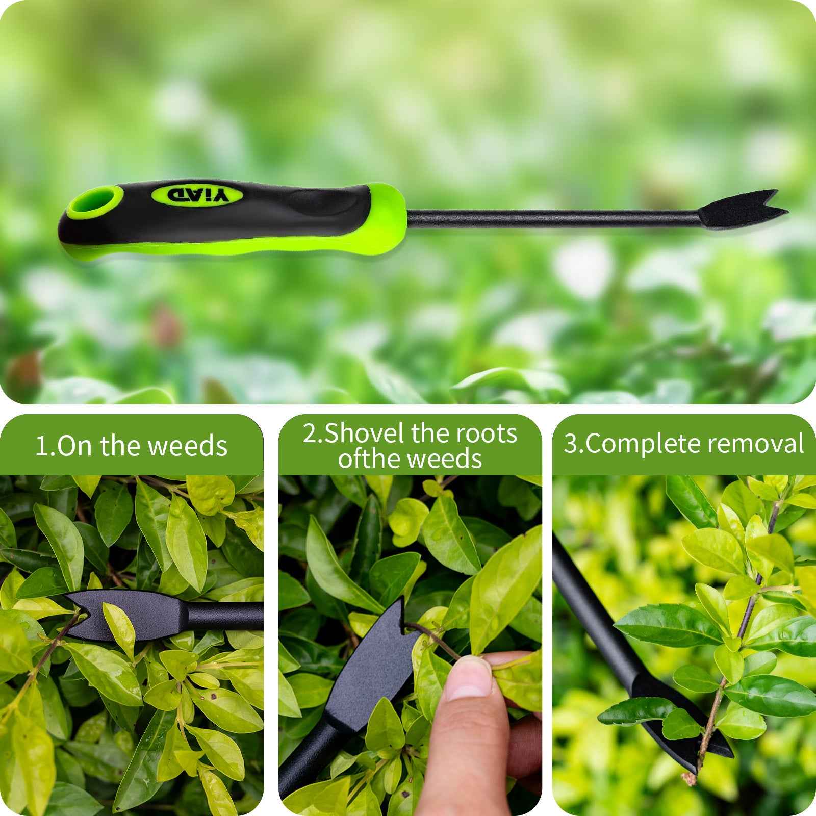 Weeding Tools Ergonomic Hand Tools For Garden Weeds Durable For Lawn Beds Secondary image