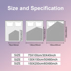 Size and specification chart for Flannel Velvet Blanket Long Eyelashes in inches.