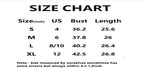 Size chart for Women's Elegant Color-Block Round Neck Top - Basic Solid Color Contrast Casual Shirt For Fall&Winter.