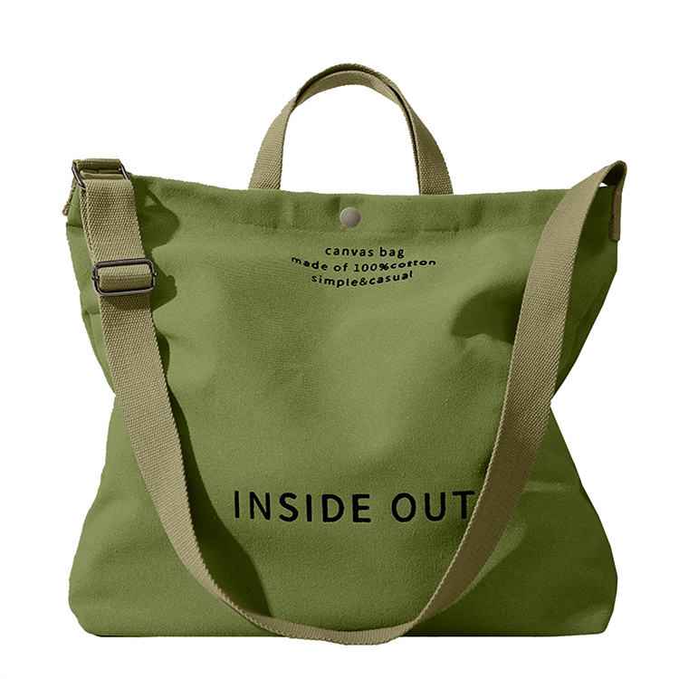 Large Capacity Shopping Bags Woman Black Canvas Tote Bag High-End Versatile Shoulder Bag