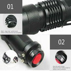 UV Ultra Violet Flashlight Handheld Blacklight Small Flashlight 395nm Mini Light Inspection Lamp Pen Torch Detector For Dog Pet Urine Stains, Bed Bugs And Scorpions