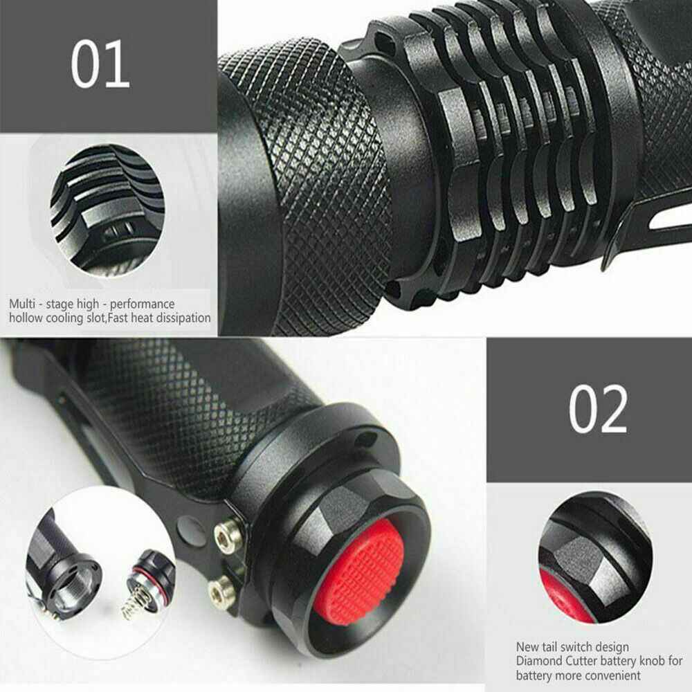 UV Ultra Violet Flashlight Handheld Blacklight Small Flashlight 395nm Mini Light Inspection Lamp Pen Torch Detector For Dog Pet Urine Stains, Bed Bugs And Scorpions