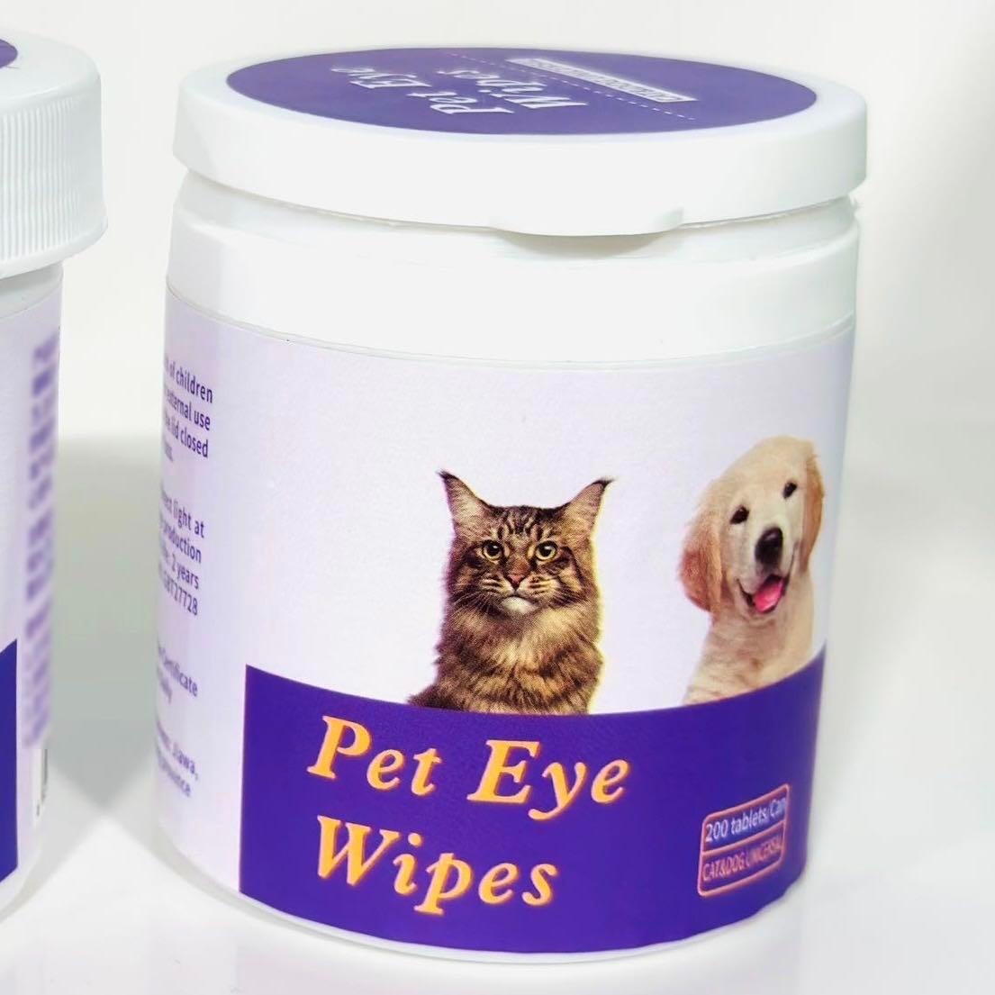 Pet Finger Wet Wipes For Dogs & Cats | Teeth Cleaning, Breath Freshener, Pack Of 50 Main image