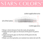 10 Pairs Sachet Lifting Lotion Lashes Lift Set Make Up Tools Kit