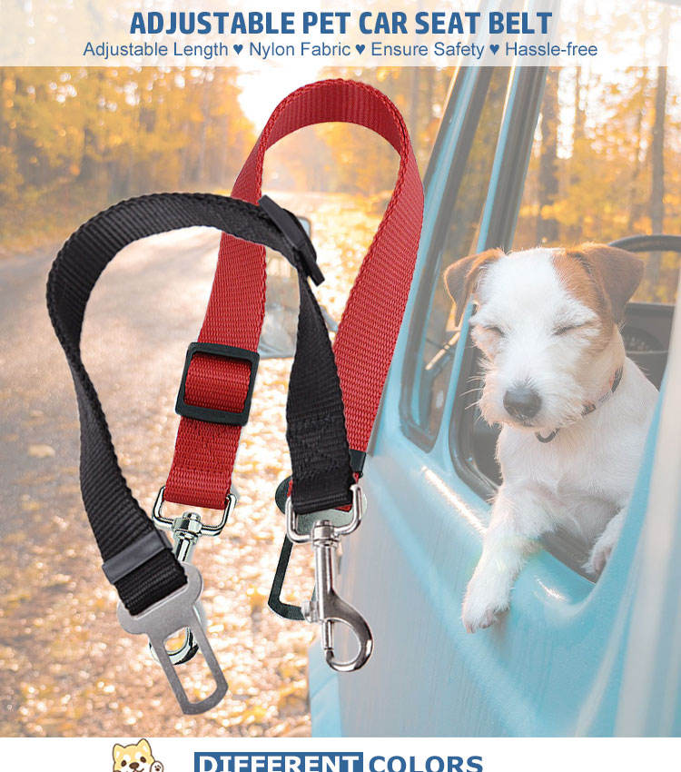 High Quality Durable Pet Cat Dog Vehicle Leash – Adjustable Safety Belt Secondary image