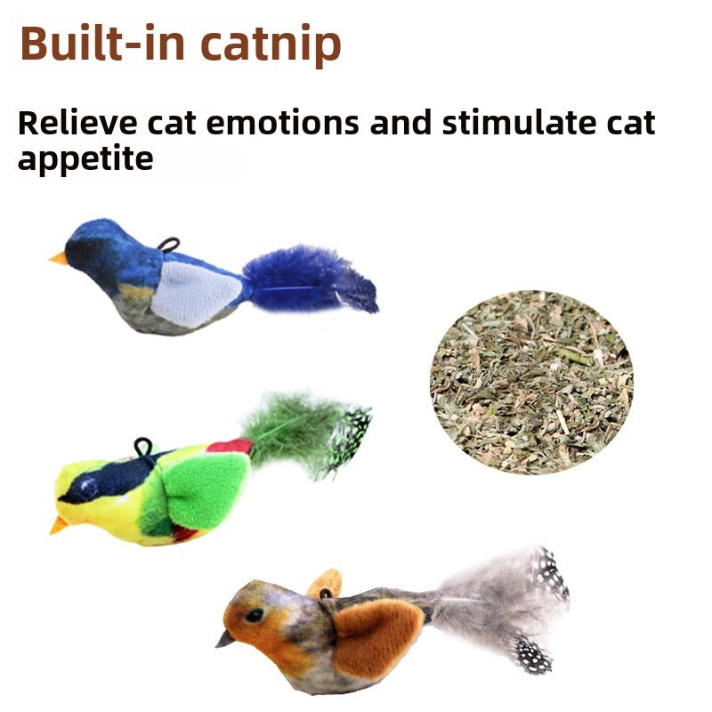 Pet Sound Bird Toy For Pets, Safe, Durable, Anti-Bite, Anxiety Relief