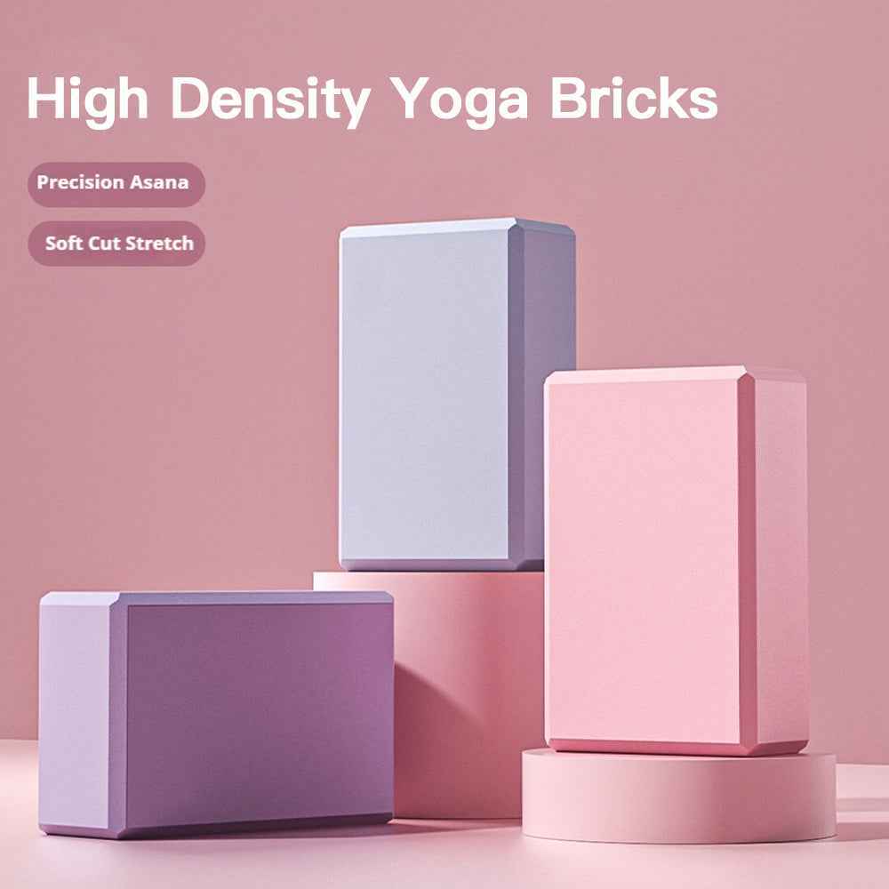Yoga Bricks Gym Blocks Foam Brick Training Exercise Fitness Tool Yoga Bolster Pillow Cushion Stretching Body Shaping Blocks Main image