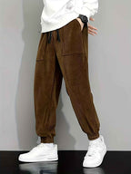 Casual Pants, Trendy And Fashionable Casual Pants, Men's Pants, Men's Pants, Long Pants, Straight Pants, Corduroy Casual Pants, Tight-fitting Casual Pants, Anti-wrinkle Casual Pants, 9-inch Pants, Men