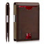 Genuine Leather Bifold Wallet Men, RFID Shielding Wallet Front Pocket Wallet, Suitable For Son And Daughter To Send Daddy's Wallet