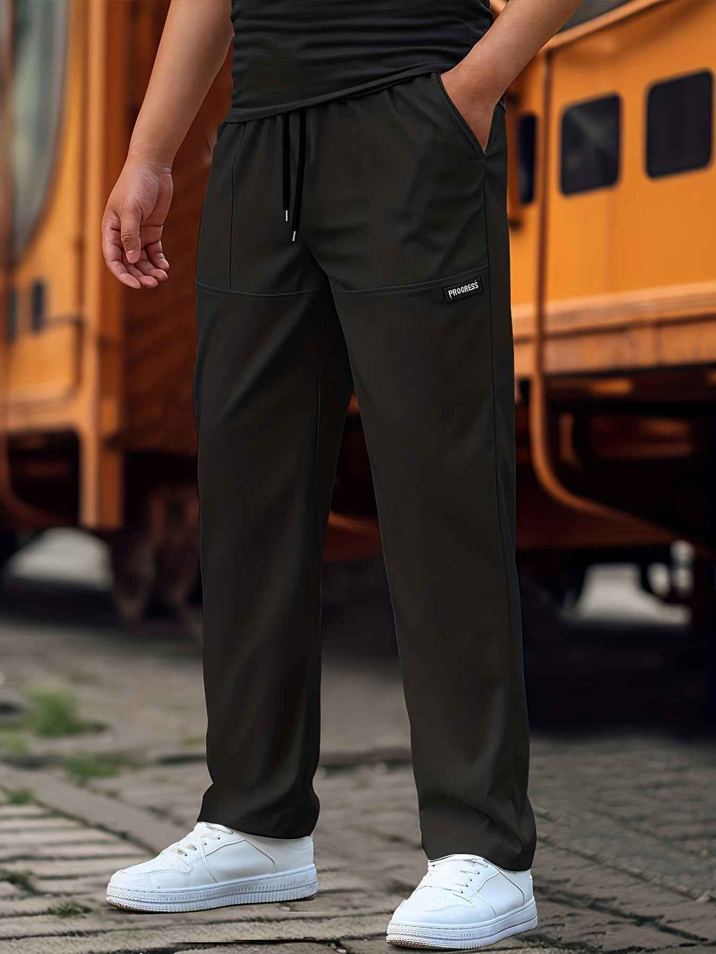 Fashion Printed Ankle Pants