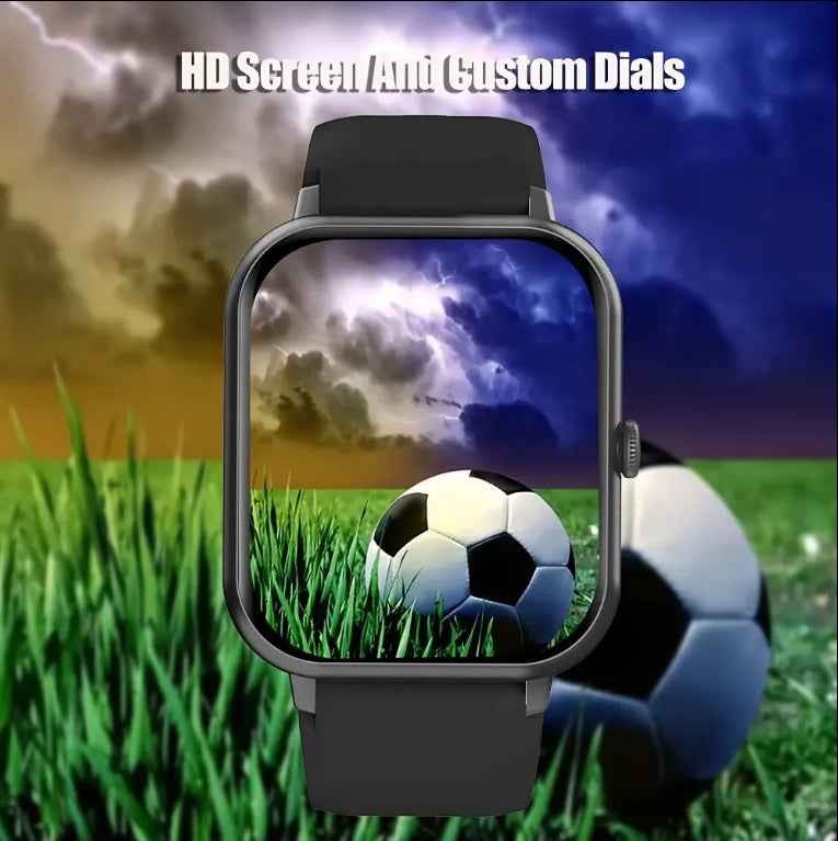 ZL54CJ Square Smartwatch Women BT Call Heart Rate Sport Mode Fitness Tracker Waterproof Smart Watch Men For IOS Android Secondary image