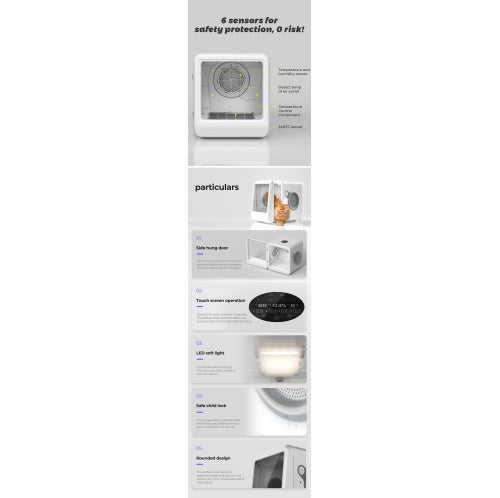 Pet Dryer Room Compact At Home Safe Drying For Cats And Dogs