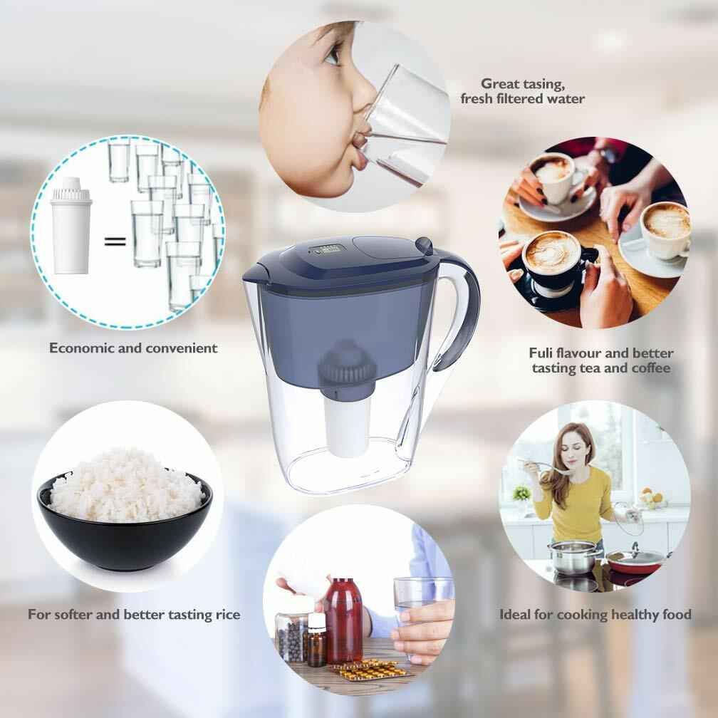 DP06Water Filter Jug Water Pitcher Purifier Cartridge Electronic Indicator 10Cup