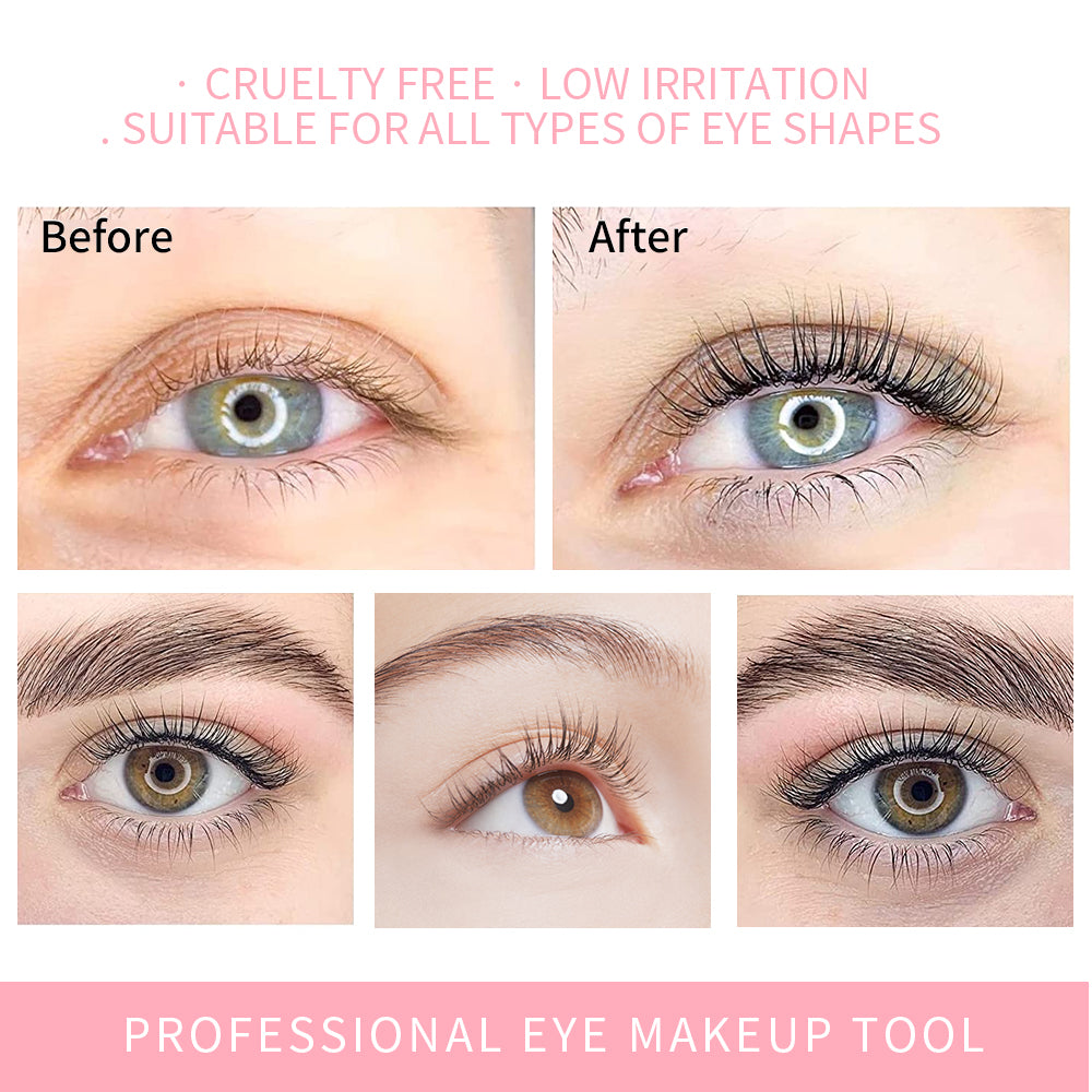 10 Pairs Sachet Lifting Lotion Lashes Lift Set Make Up Tools Kit