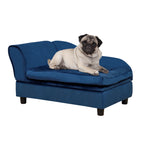 Luxury Small Dog Bed With Hidden Storage Plush Foam