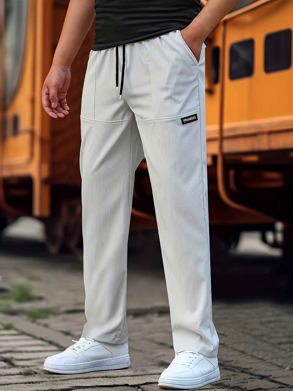 Fashion Printed Ankle Pants