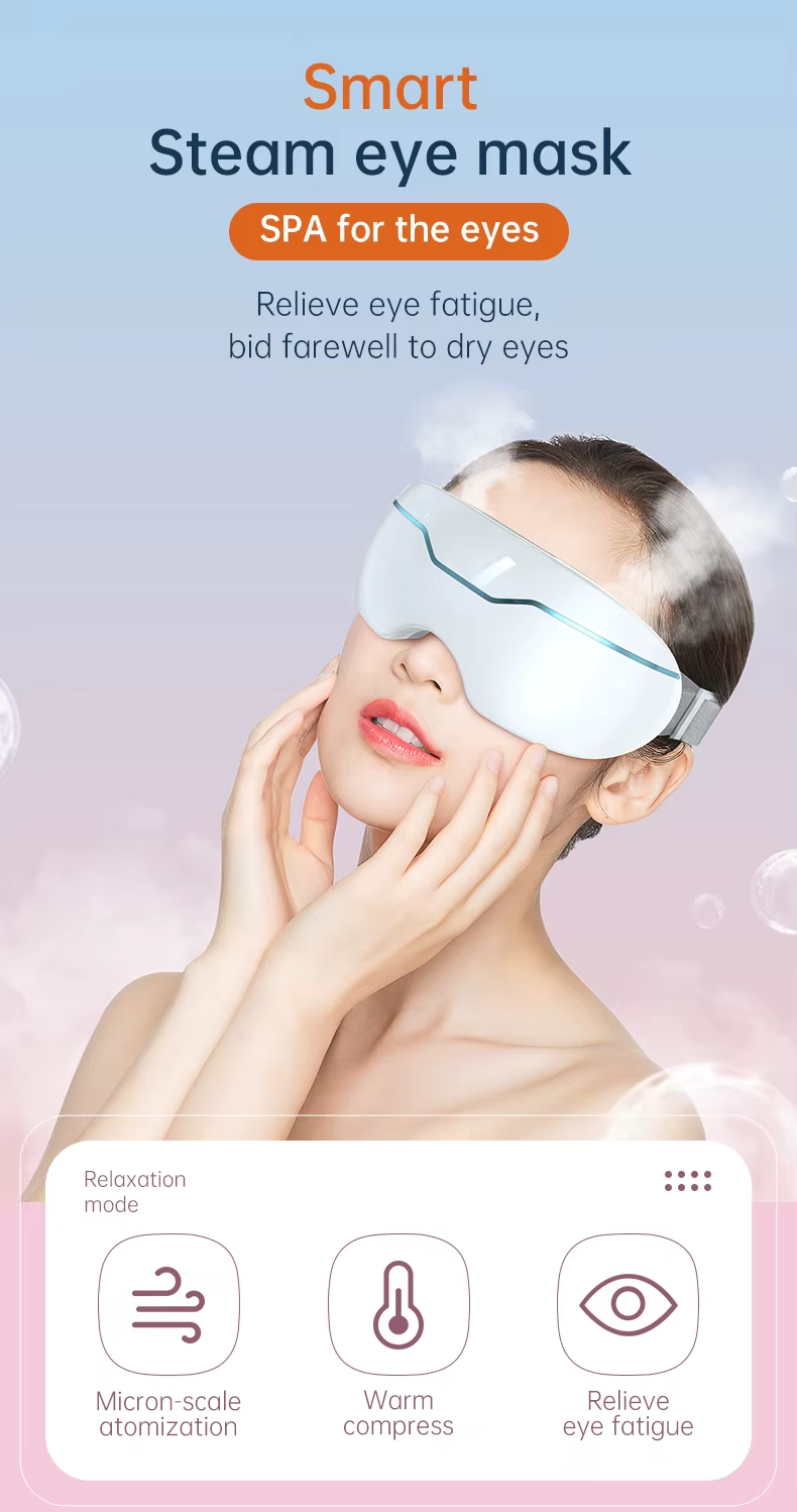 Intelligent Cooling Eye Spa Therapy Tool With Water Spray And Steam