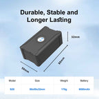 Anti-Theft Hidden GPS Tracker With Remote Control Real-Time Vehicle Tracker For Car, Truck, Motorcycle & Luggage, Subscription Required
