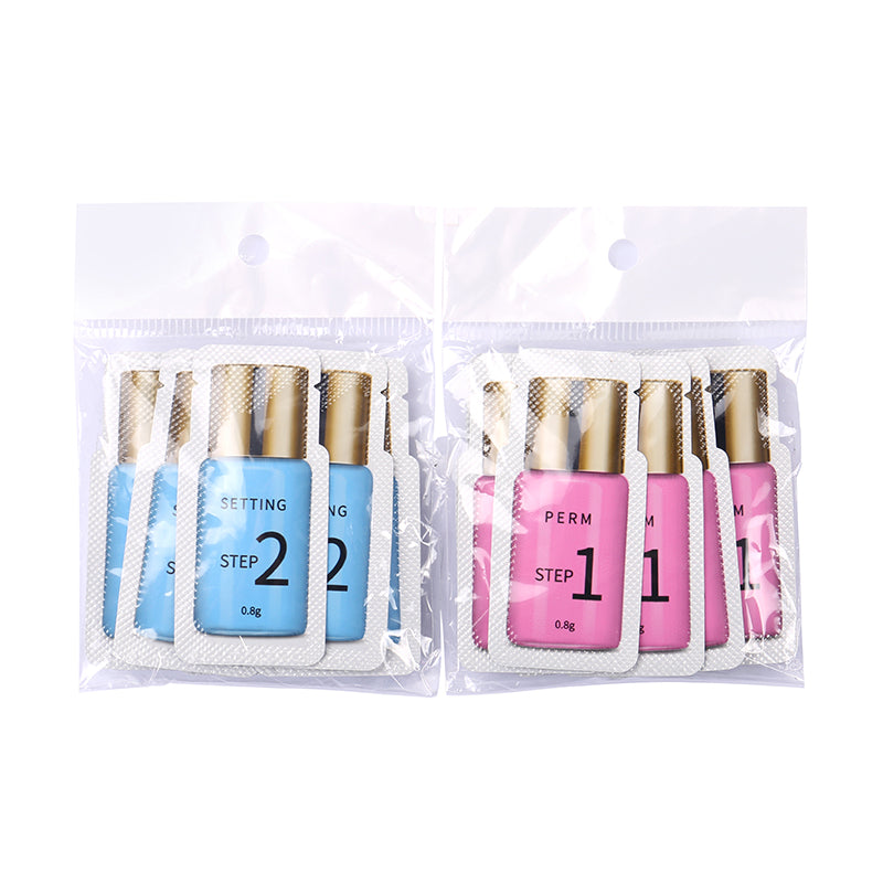 10 Pairs Sachet Lifting Lotion Lashes Lift Set Make Up Tools Kit