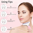 Neck Face Massager 3 In 1 Facial Tool With Thermals And Vibration