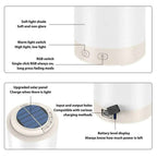 Detachable Solar Camping Light