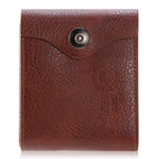 1Pc Men  Wallet PU Leather Purse Slim Card Holder Cases With 2 ID Window Coin Pocket
