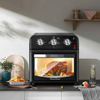12L Air Fryer with Multifunction Cooking, Healthy Rapid Air Circulation, Removable Non-Stick Basket, Grilling, Baking, Defrosting, Family-Sized Capacity