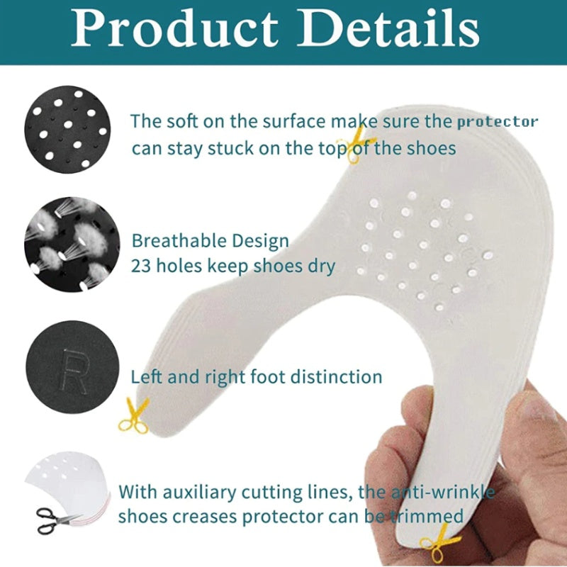 Sneaker Anti-Crease Protector Pair for Men Women Shoes Toe Guard
