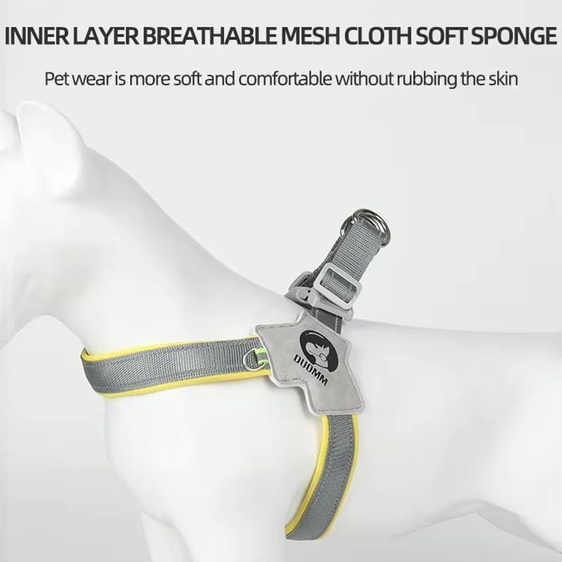 Pet Harness With LeashSet Adjustable No Pull Reflective Walking