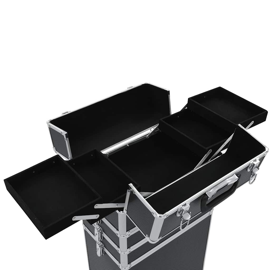 cosmetic case Four-Tier Extendable Shelves Portable Makeup Organizer