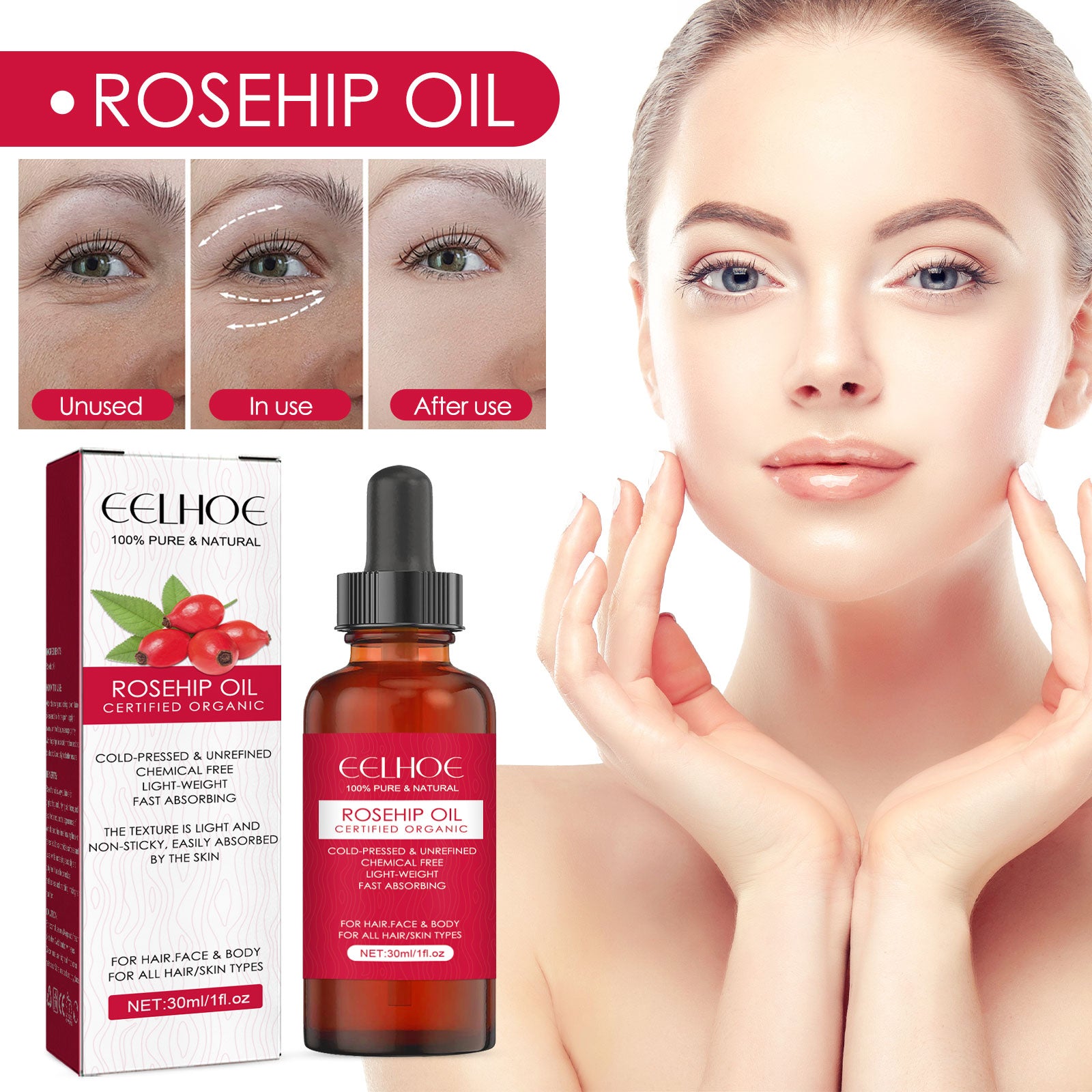 Facial Oil For Face And Body Hydration Nourishing Skin Care Main image