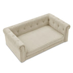 Elegant Rectangular Pet Bed For Medium And Large Dogs Cozy Foam Lounge